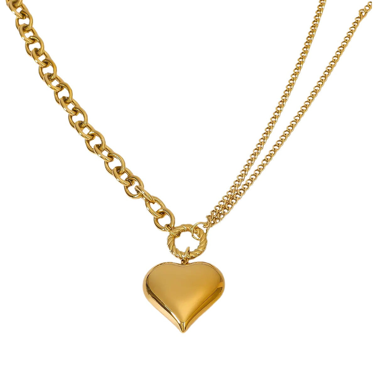 LOVE DROP GOLD NECKLACE