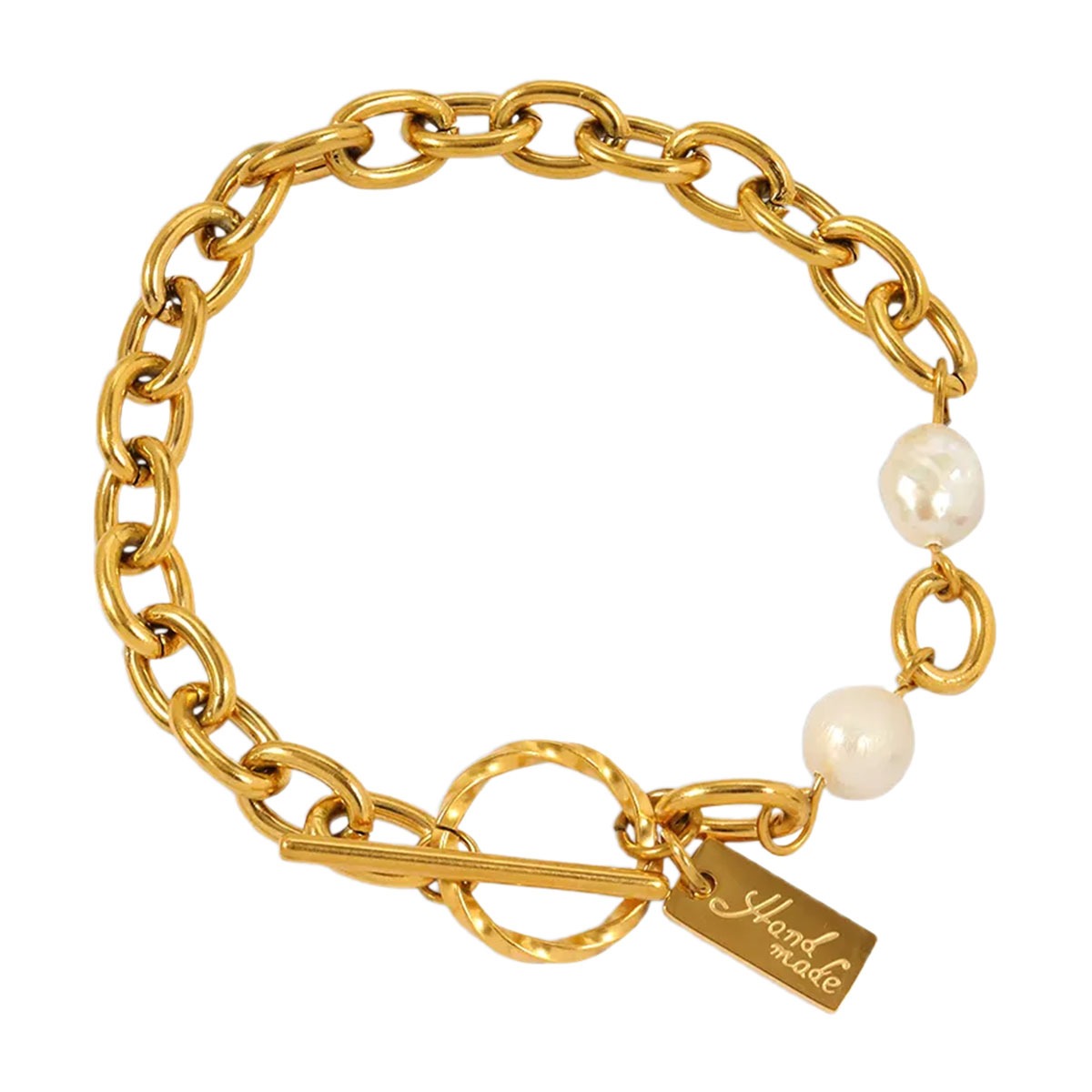PEARL ARTISAN GOLD BRACELET