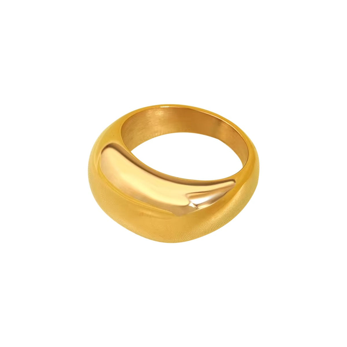 BOLD BUBBLE GOLD RING