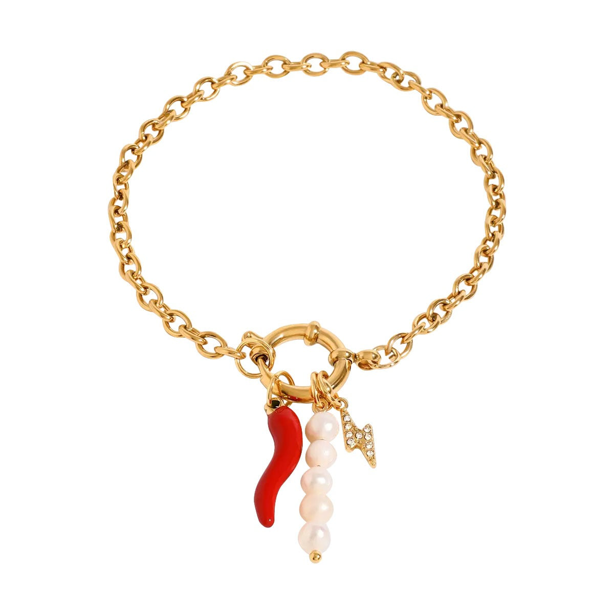 SPICY TRIO GOLD BRACELET